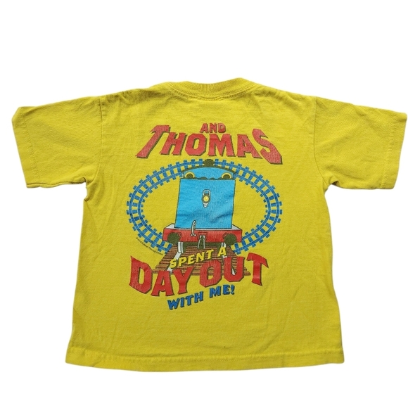 2010s Thomas The Train Graphic Tshirt Sz 4T - Picture 2 of 8